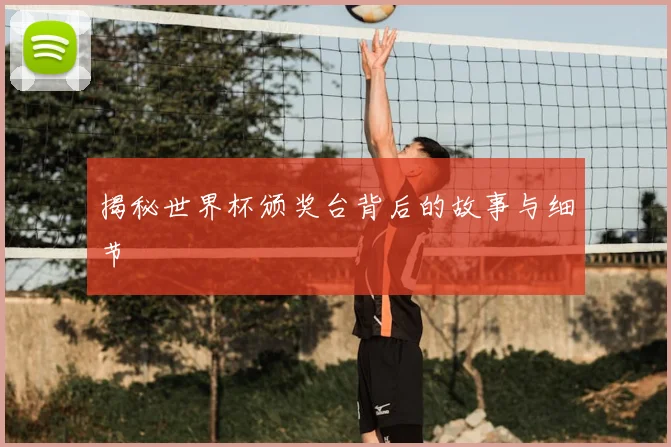 揭秘世界杯颁奖台背后的故事与细节